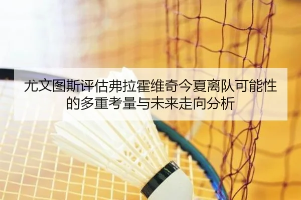 尤文图斯评估弗拉霍维奇今夏离队可能性的多重考量与未来走向分析 - pg